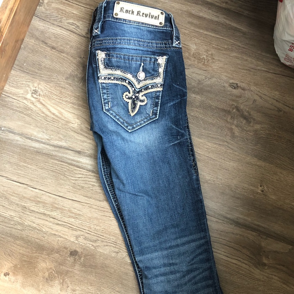 Rock revival capris